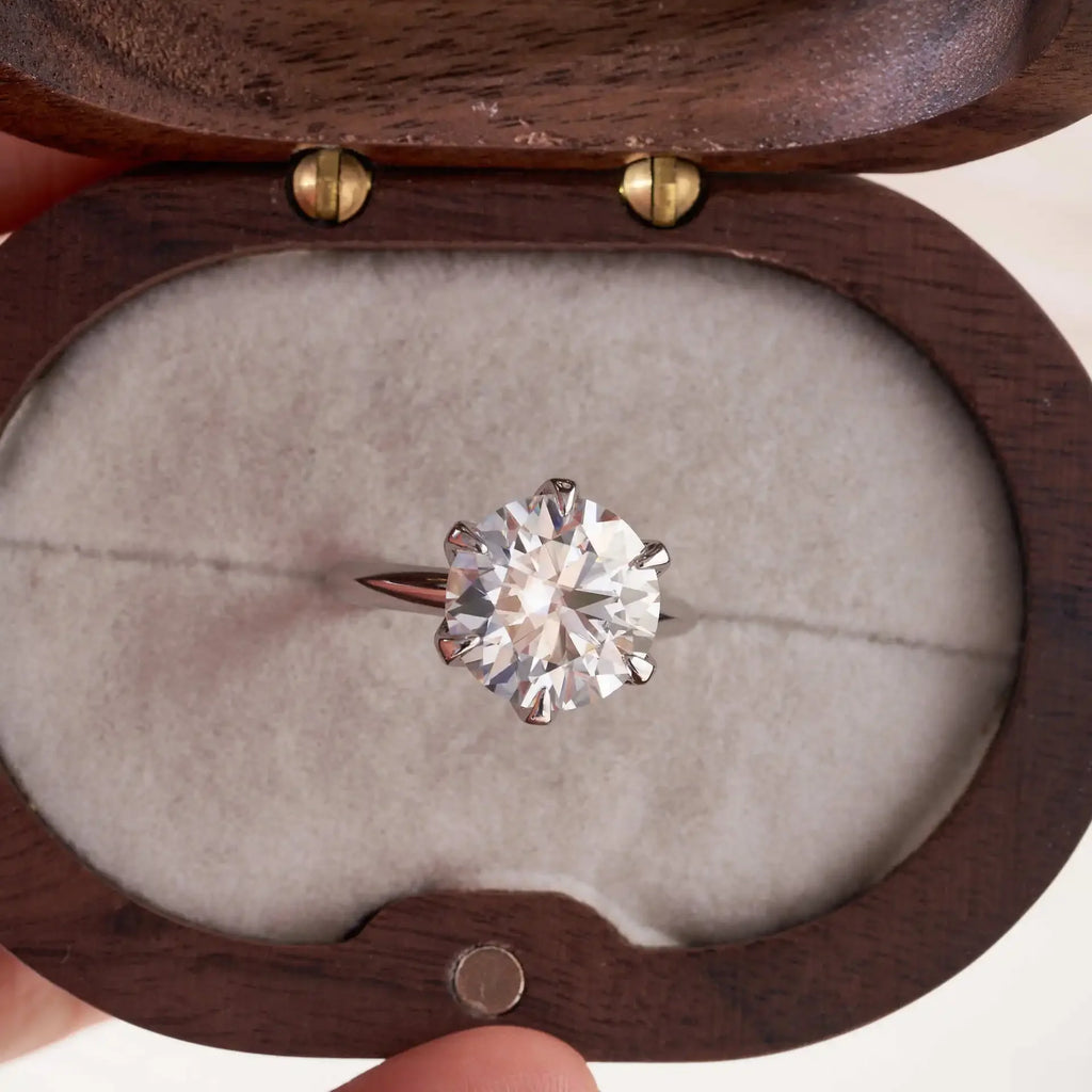 Mayfair Brilliance – 2ct Lab Diamond Solitaire Ring (GRA Certified