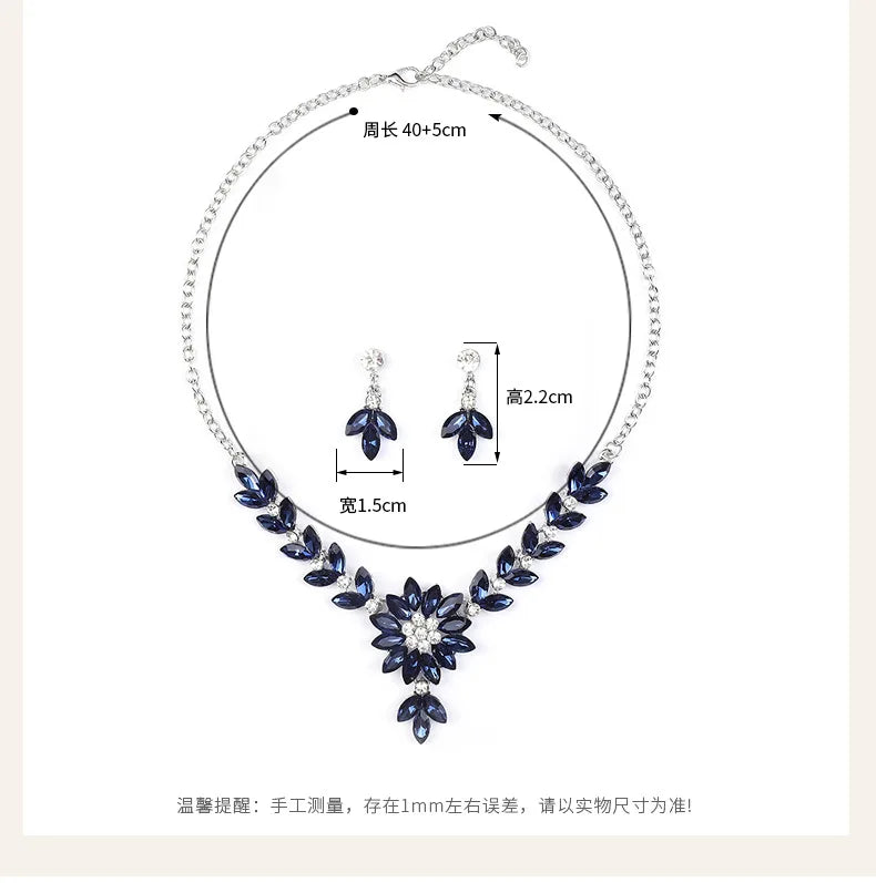 Vintage Sapphire Empress Bouquet Set