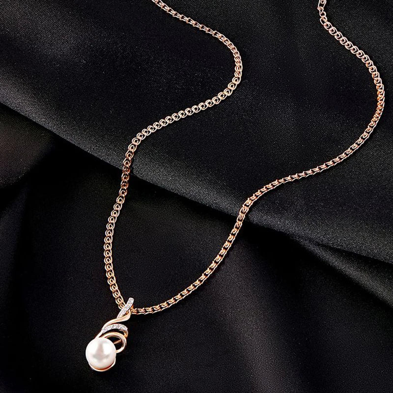 Luminous Pearl Serenade Necklace