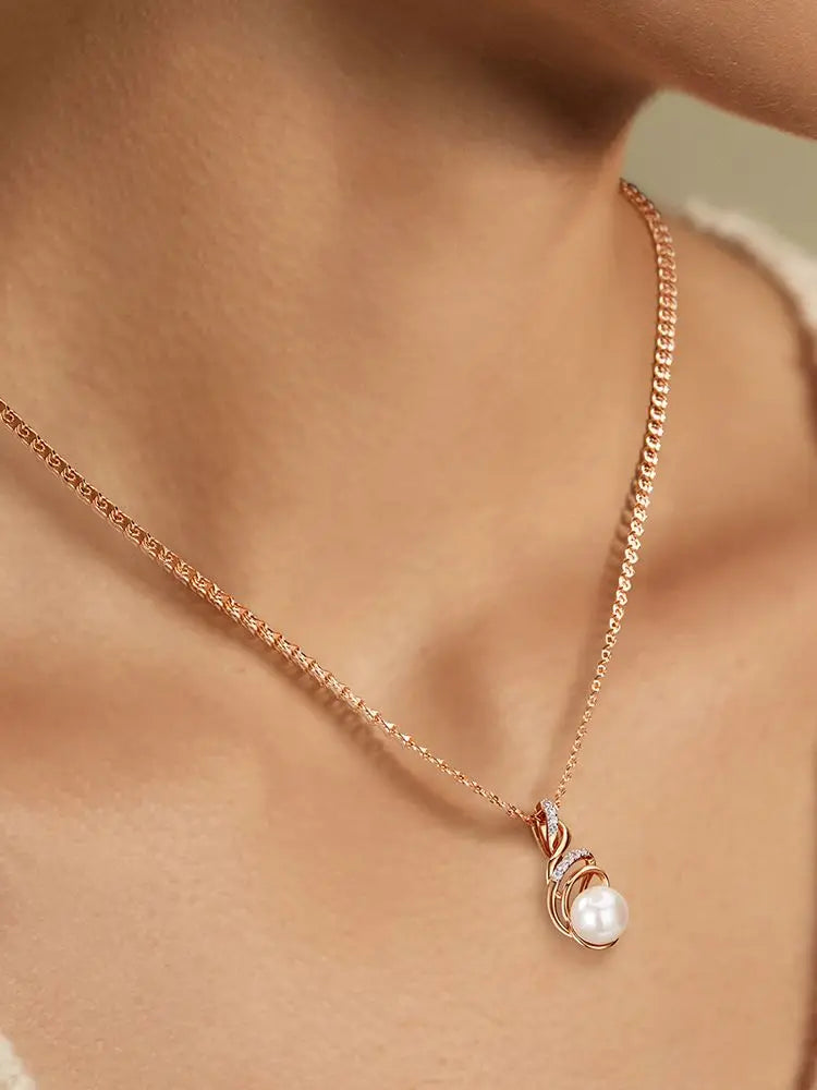 Luminous Pearl Serenade Necklace