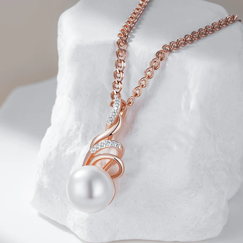 Luminous Pearl Serenade Necklace