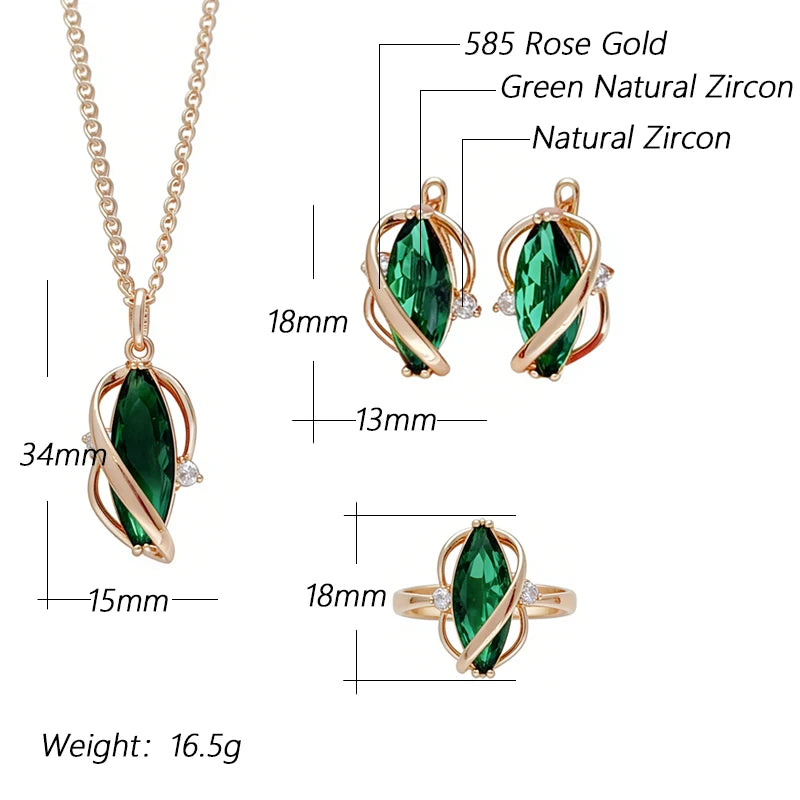 Enchanted Forest Marquise Set