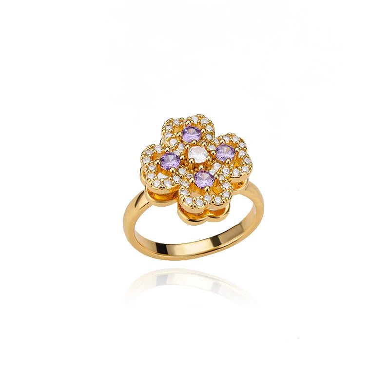 Nadi Anti-Anxiety Sparkle Ring 
" Find your calm in every turn."