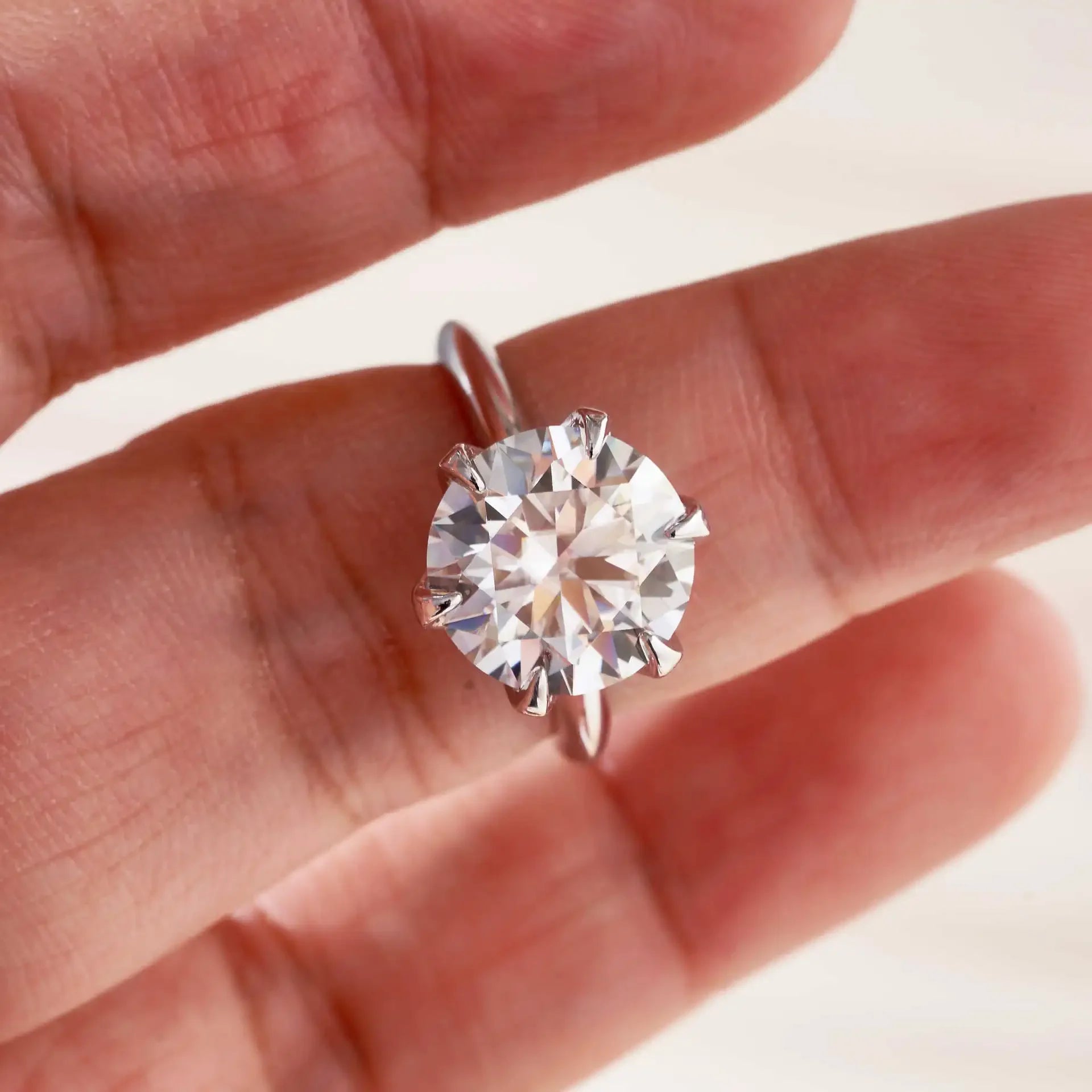 Mayfair Brilliance – 2ct Lab Diamond Solitaire Ring (GRA Certified