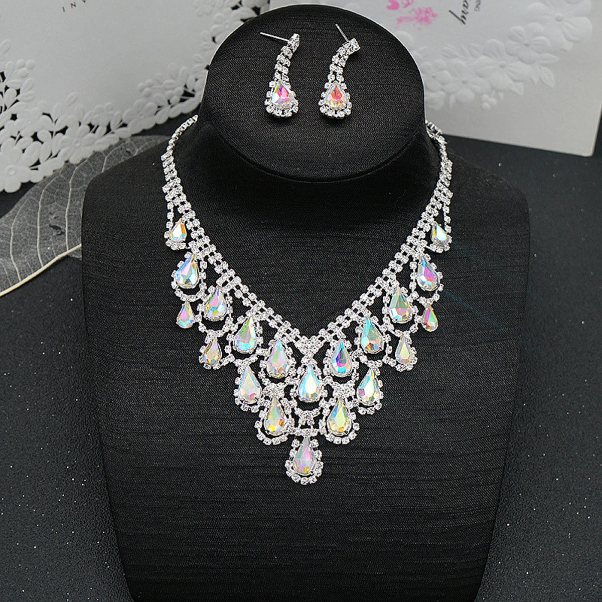 Imperial Ruby Cascade Jewelry Set