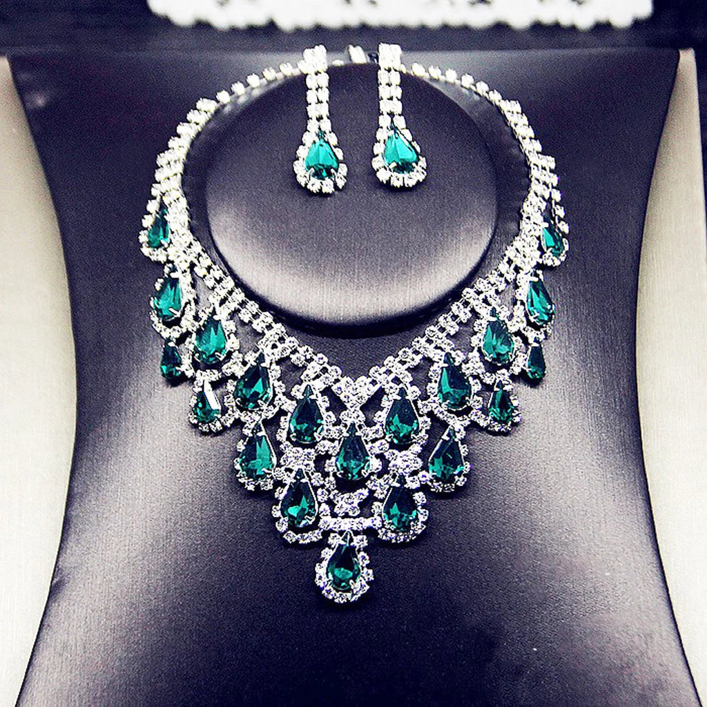 Imperial Ruby Cascade Jewelry Set