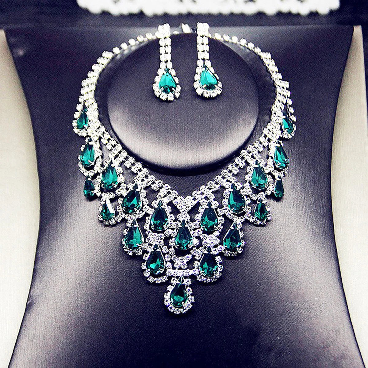 Imperial Ruby Cascade Jewelry Set
