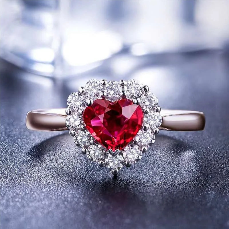 Blue Zircon Elegance Ring – 3.2ct Sparkle