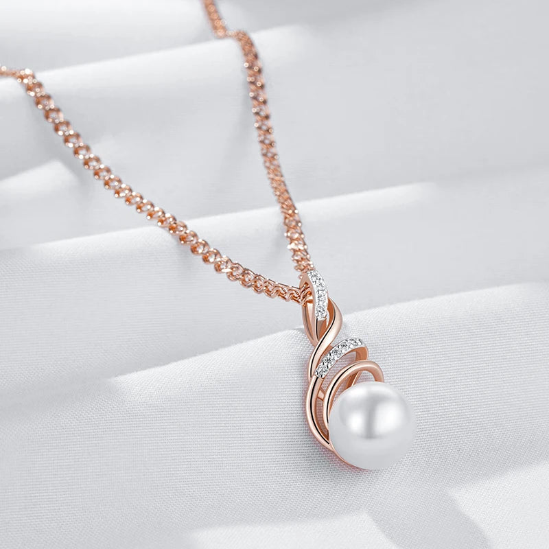 Luminous Pearl Serenade Necklace