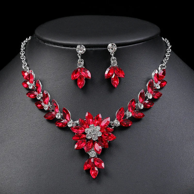 Vintage Sapphire Empress Bouquet Set
