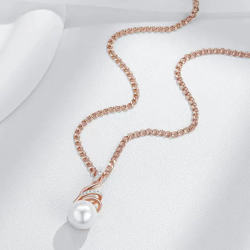Luminous Pearl Serenade Necklace
