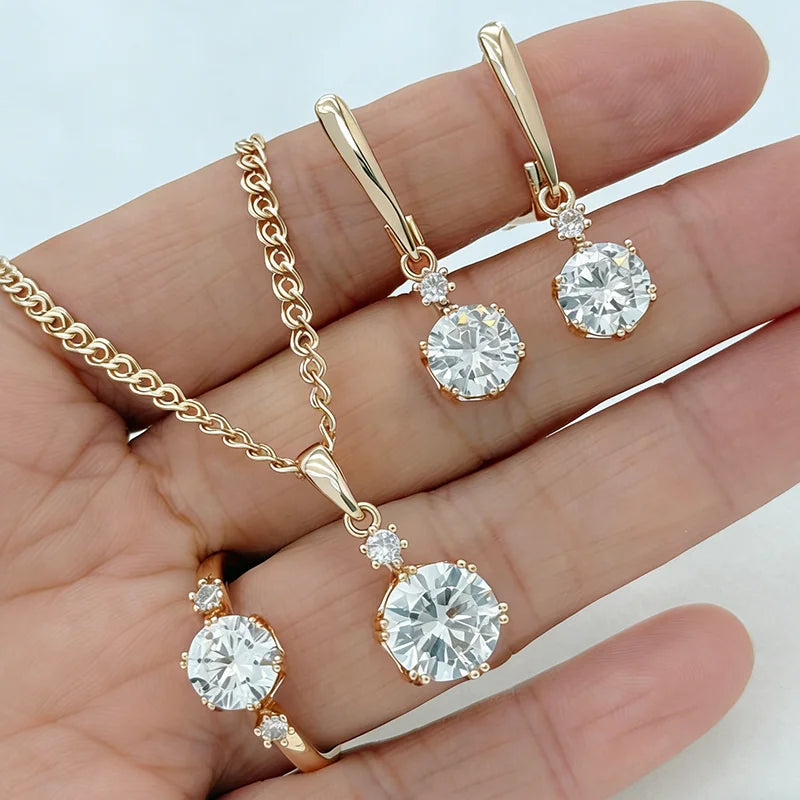 Eternal Brilliance Solitaire Trio Set