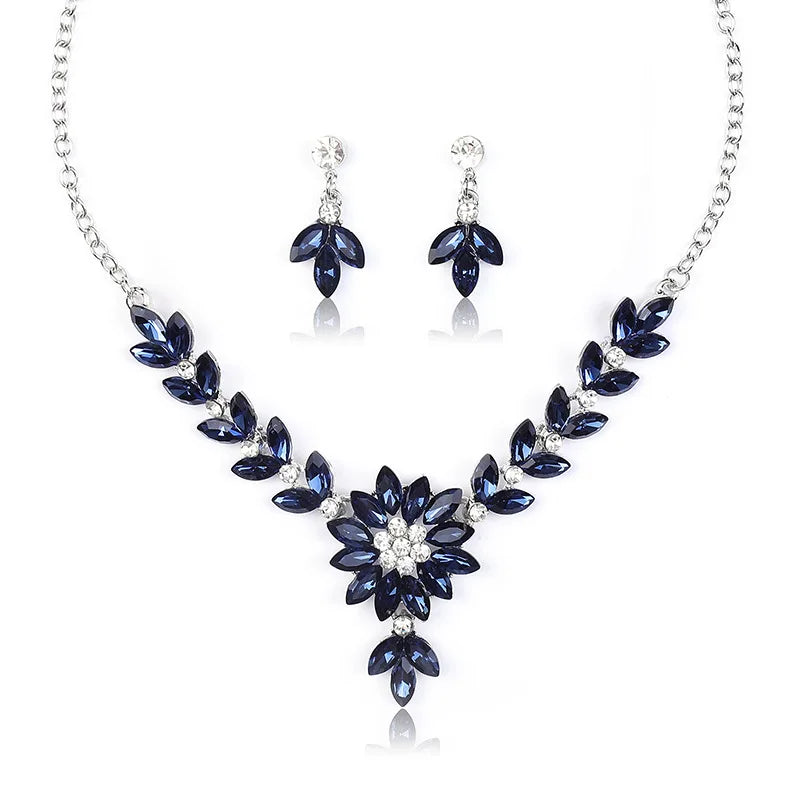 Vintage Sapphire Empress Bouquet Set