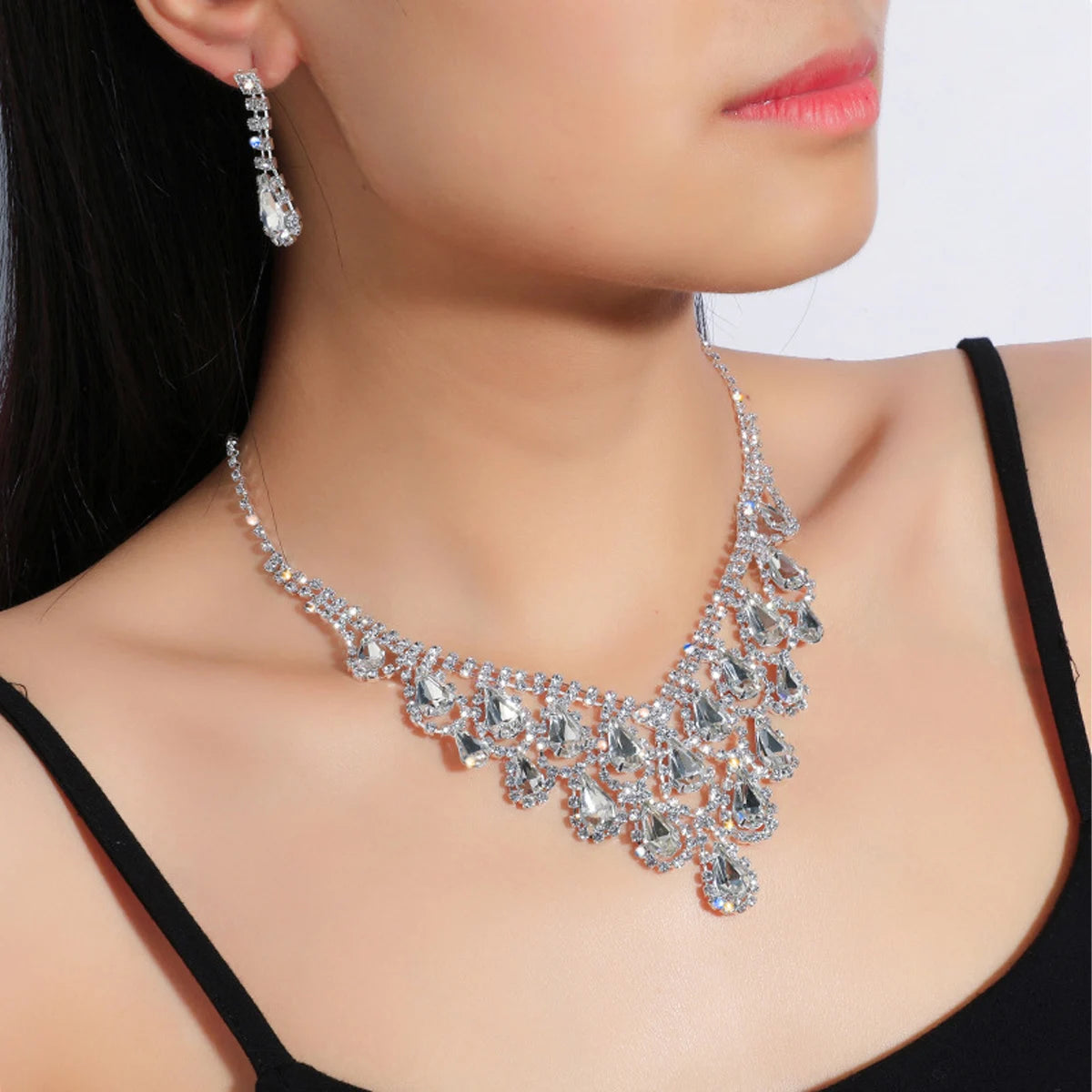 Imperial Ruby Cascade Jewelry Set